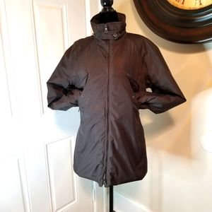 PRADA Womens Sport Gore-Tex Brown Jacket. Size: Tg. 46